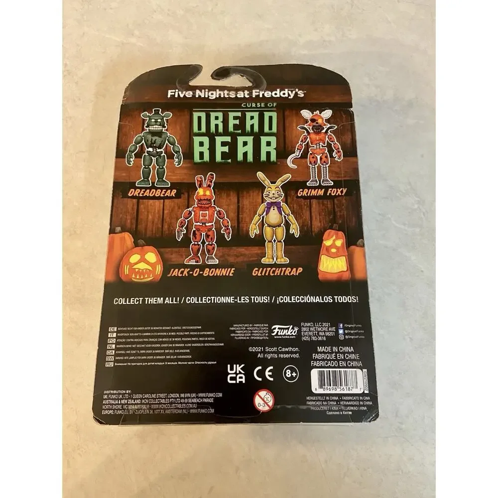 “GLITCHTRAP” 2021 Funko Five Nights Freddys Curse of Dread Bear 6